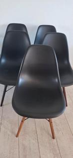 Zwarte Eetkamerstoelen Set van 5, Huis en Inrichting, Stoelen, Gebruikt, Zwart, Modern, Vijf, Zes of meer stoelen