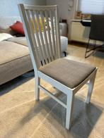4 IKEA Eetkamerstoelen - Gebruikt, Huis en Inrichting, Stoelen, Ophalen, Gebruikt, Wit, Vier