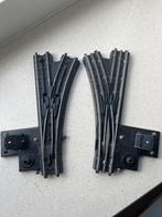 2x Trix ho Elektrische wissels Links en Rechts, Gebruikt, Gelijkstroom, Trix, Rails