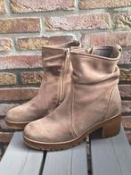 Suede laarzen, blokhak mt 38 Anna Field, Ophalen of Verzenden, Gedragen, Zwart