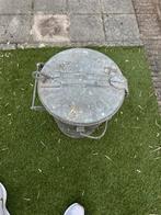 Vuilnisbak zink Eindhoven, Huis en Inrichting, Woonaccessoires | Prullenbakken, 40 liter of meer, Ophalen, Zo goed als nieuw, Minder dan 50 cm