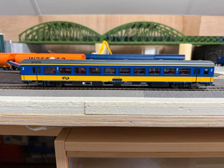 LS models ICR buurland verkeer 2de klasse 44072-2, Hobby en Vrije tijd, Modeltreinen | H0, Zo goed als nieuw, Wagon, Gelijkstroom
