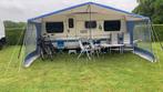 Caravan Fendt Topas 490 met zwarte ramen supermooi, Caravans en Kamperen, Vast bed, Rondzit, Airco, Particulier