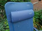 2 st. Crespo HOOFDKUSSEN - NEKKUSSEN Universeel - Blauw, Ophalen of Verzenden, Zo goed als nieuw, Campingstoel