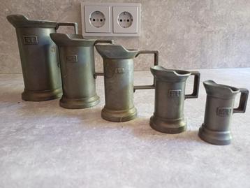 5 delig koper set beschikbaar voor biedingen