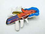 Zilveren broche, Corneille, 2002, 4 tot 7 cm, Gebruikt, Info@zilverwebsite.nl, Verzenden