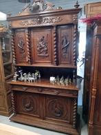 Antieke Franse Eiken Buffetkast 1890, Ophalen