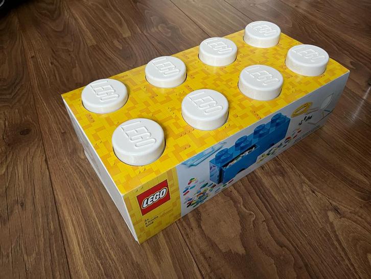 Lego opbergbox met 2 lades 8 nops #5006209 #4006 6 stuks, Kinderen en Baby's, Speelgoed | Duplo en Lego, Nieuw, Lego, Losse stenen