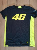 T-shirt Valentino Rossi 46 - Zwart/Geel, Ophalen of Verzenden, Zo goed als nieuw, Jongen of Meisje