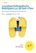Lucovitaal orthopedisch slippers M39, Kleding | Dames, Schoenen, Ophalen of Verzenden, Nieuw