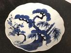 Antiek porselein Japan Imari Sometsuke bord. 19e eeuw., Ophalen of Verzenden