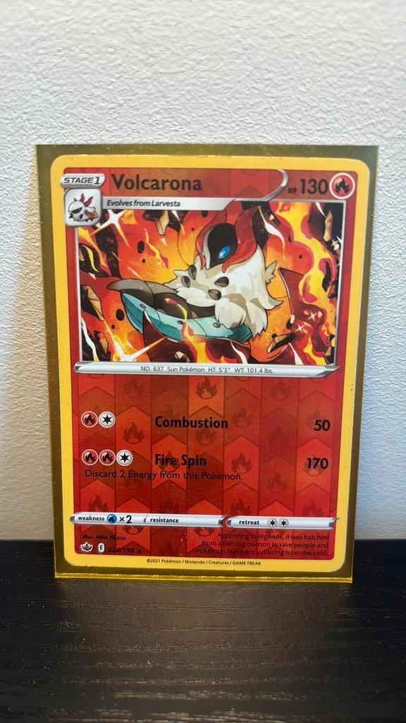 Volcarona 024/198 Scarlet & violet reverse holo pokemon rare, Hobby en Vrije tijd, Verzamelkaartspellen | Pokémon, Nieuw, Boosterbox