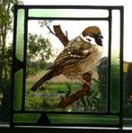 mus vink putter ijsvogel vogel raam glas in lood, Nieuw, Overige typen, Ophalen of Verzenden