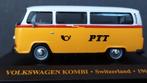 Volkswagen VW Transporter T2 ptt swiss 1:43 Ixo Pol, Hobby en Vrije tijd, Modelauto's | 1:43, Verzenden, Zo goed als nieuw
