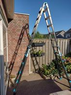 Eurostairs vouwladder, Doe-het-zelf en Verbouw, Ladders en Trappen, Ophalen, Nieuw, Ladder, Opvouwbaar of Inschuifbaar