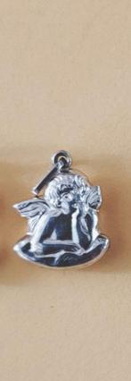Zilveren bedel kettinghanger engel voor bedelarmband ketting, Overige merken, Ophalen of Verzenden, Zo goed als nieuw, 4 bedels of meer