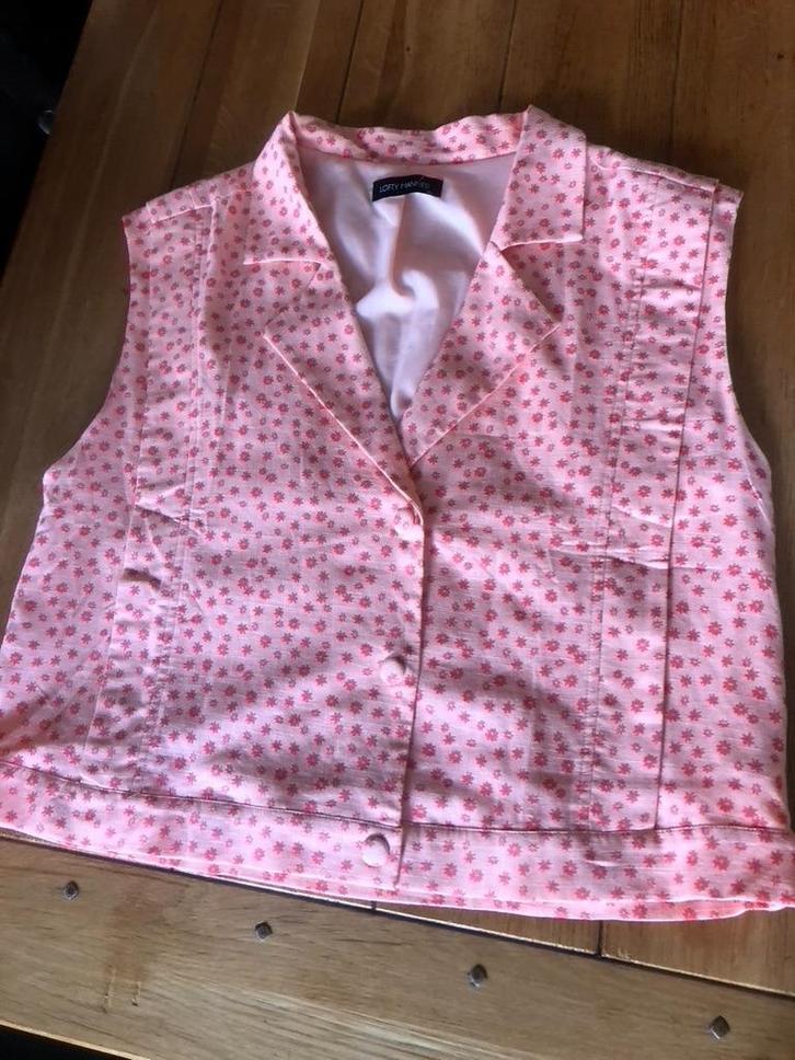 Z.g.a.n. deels linnen Lofty Manner jasje, mt XL, Kleding | Dames, Jasjes, Kostuums en Pakken, Zo goed als nieuw, Jasje, Maat 46/48 (XL) of groter