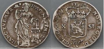 X Stuiver 1786 Utrecht VOC - halve gulden 1786 Utrecht VOC beschikbaar voor biedingen