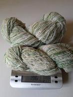 Zuiver wol handgesponnen,enkeldraads, Ophalen of Verzenden, Zo goed als nieuw, Breien of Haken, Wol of Garen