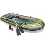 Intex Seahawk 4 te Koop - 1x gebruikt, is ons te groot!, Watersport en Boten, Ophalen, Met peddels, Drie personen of meer, Overige typen