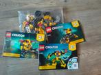 Lego creator onderwater robot 31090 3in1, Ophalen of Verzenden, Zo goed als nieuw, Complete set, Lego