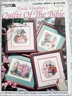 Mooi Borduurboek Quilts of the Bible van Paula Vaughan, Ophalen of Verzenden, Zo goed als nieuw, Patroon