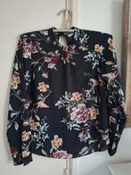 Nieuw. Blouse zwart Only mt 34 met bloemen, Ophalen of Verzenden, Nieuw, Maat 34 (XS) of kleiner, Zwart