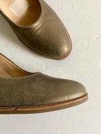 i577 Gabor maat 7=41 wijdte G: pumps schoenen hak grijs/goud, Gabor, Ophalen of Verzenden, Zo goed als nieuw, Grijs