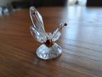 Swarovski vlinder met gouden voelsprieten, Ophalen of Verzenden, Zo goed als nieuw, Figuurtje