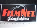 sticker FilmNet logo goed bekeken, Verzenden, Zo goed als nieuw, Film, Tv of Omroep