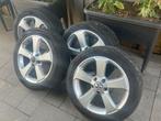 Nog leuk setje Volkswagen velgen met winterbanden, Ophalen, 17 inch, 205 mm, Winterbanden