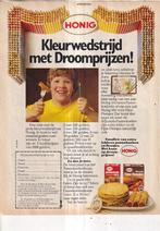 Retro reclame 1979 Honig Koog aan de Zaan droomprijzen, Verzamelen, Retro, Ophalen of Verzenden