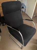 Nette Gispen fauteuil, Minder dan 75 cm, Metaal, Zo goed als nieuw, 50 tot 75 cm