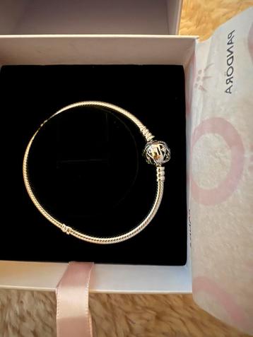 Pandora zilveren armband, nieuw en ongedragen in de doos beschikbaar voor biedingen