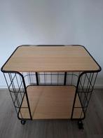 Trolley of bijzet tafeltje, Ophalen of Verzenden, Zo goed als nieuw, Rechthoekig, Minder dan 55 cm