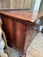 Notenhouten ladekast, Antiek en Kunst, Antiek | Meubels | Kasten, Ophalen