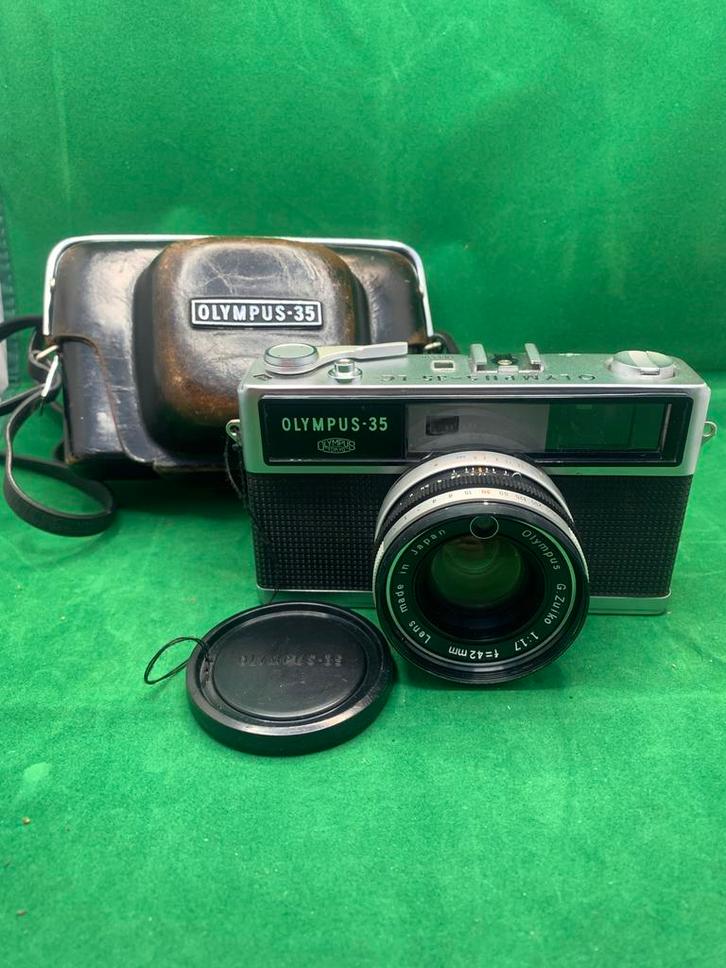 Olympus 35 LC Rangefinder Camera - Topstaat!, Audio, Tv en Foto, Fotocamera's Analoog, Zo goed als nieuw, Compact, Olympus, Ophalen of Verzenden