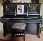 Antieke piano, Muziek en Instrumenten, Piano's, Ophalen, Gebruikt, Bruin, Piano