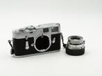 Leica M2 (CLA'd) + Leitz Wetzlar Elmar 50mm F2.8, Ophalen of Verzenden, Gebruikt, Spiegelreflex, Leica