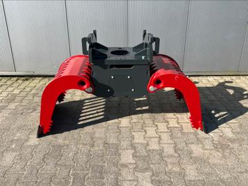 Cw30 sloop sorteergrijper Nieuw met kopplaat op maat beschikbaar voor biedingen
