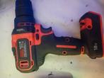 Accutool black en decker, Doe-het-zelf en Verbouw, Gereedschap | Boormachines, Ophalen of Verzenden, Zo goed als nieuw, Boor- en Schroefmachine