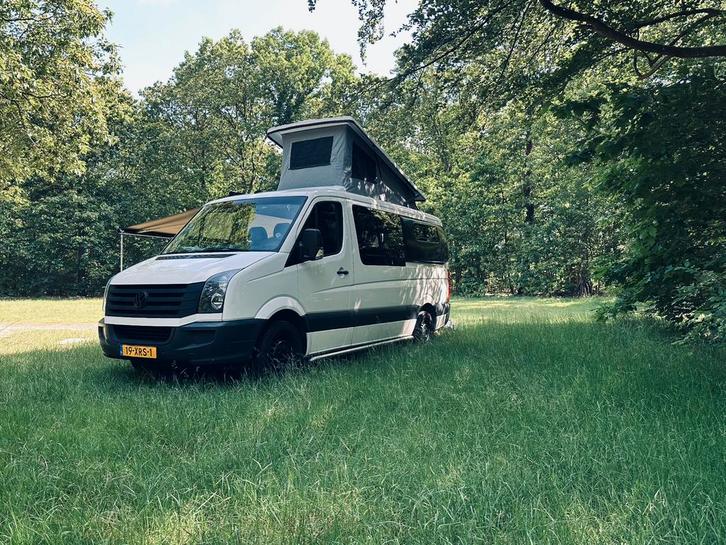 Volkswagen crafter camper 2.0 TDI, Caravans en Kamperen, Campers, Particulier, tot en met 4, Buscamper of Camperbus, Volkswagen