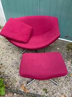 Design draaifauteuil met footstool Gigi van Label, Huis en Inrichting, Fauteuils, Ophalen, Design Gerard vd Berg vr Label, Minder dan 75 cm