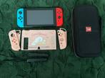 Switch + accessoires (lees beschrijving), Spelcomputers en Games, Gebruikt, Met 2 controllers, Ophalen of Verzenden, Met harde schijf