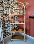 Bamboe Rotan Boogkast Stellingkast, Ophalen, Zo goed als nieuw, X, X