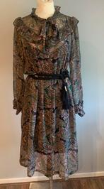 Antik Batik zijnden jurk mt 38, Ophalen of Verzenden, Zo goed als nieuw, Maat 38/40 (M), Onder de knie