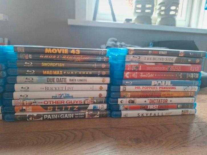 Blu-Ray Film Collectie - 41 Stuks, Cd's en Dvd's, Blu-ray, Zo goed als nieuw, Overige genres, 3D, Ophalen of Verzenden