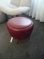 Poef, Ophalen, Minder dan 50 cm, Gebruikt, Rond