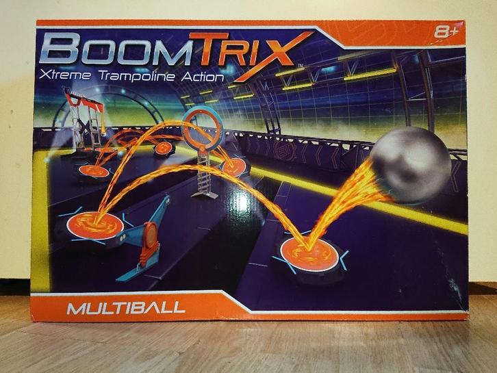 Goliath BoomTrix Xtreme Trampoline Action Knikkerbaan, Kinderen en Baby's, Speelgoed | Educatief en Creatief, Nieuw, Bouwen, Ophalen of Verzenden