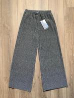 Loavies wijde pantalon broek zilver grijs S/36, Verzenden, Nieuw, Loavies, Maat 36 (S)